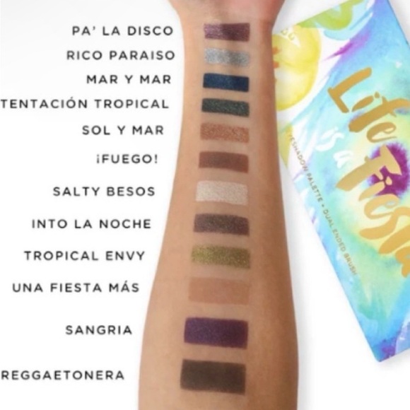 MIA Eyeshadow Palette - Tropical Fiesta Collection - Picture 2 of 2